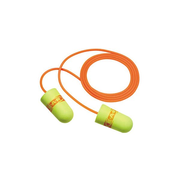 EARPLUGS,SOFT SUPERFIT CORDED, 200/BX - Corded Earplugs